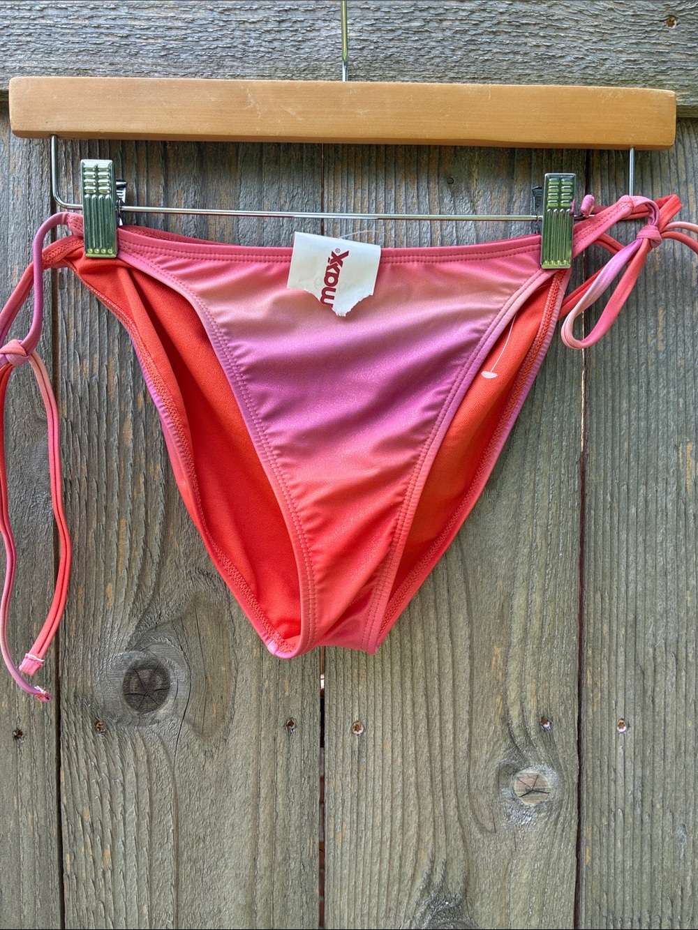 Jessica Simpson Swim Bottom Sunset Tie String Bikini
